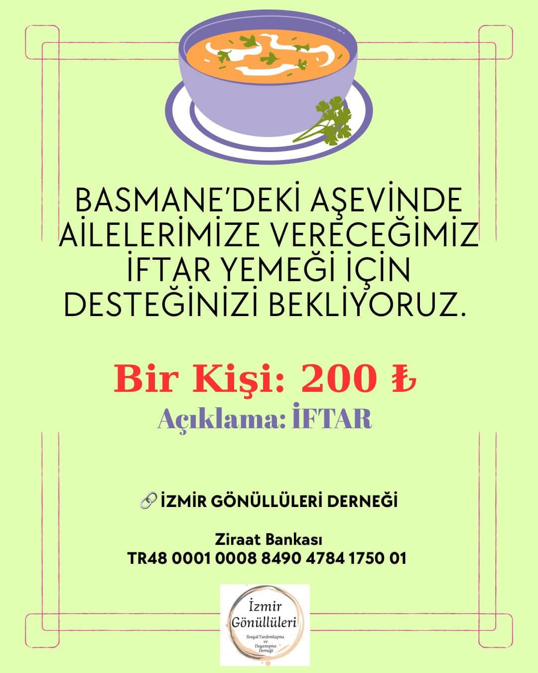 İzmir Gönüllüleri Gıda Marketi ve Gıda Dağıtımları