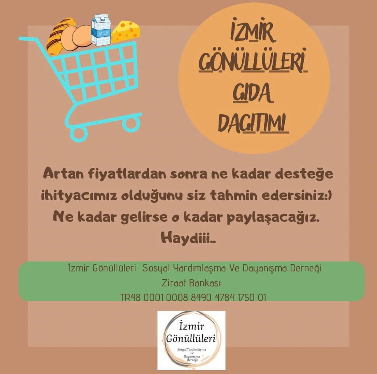 İzmir Gönüllüleri Gıda Marketi ve Gıda Dağıtımları